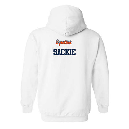 Syracuse - NCAA Football : Gemaus Sackie - Classic Shersey Hooded Sweatshirt-1