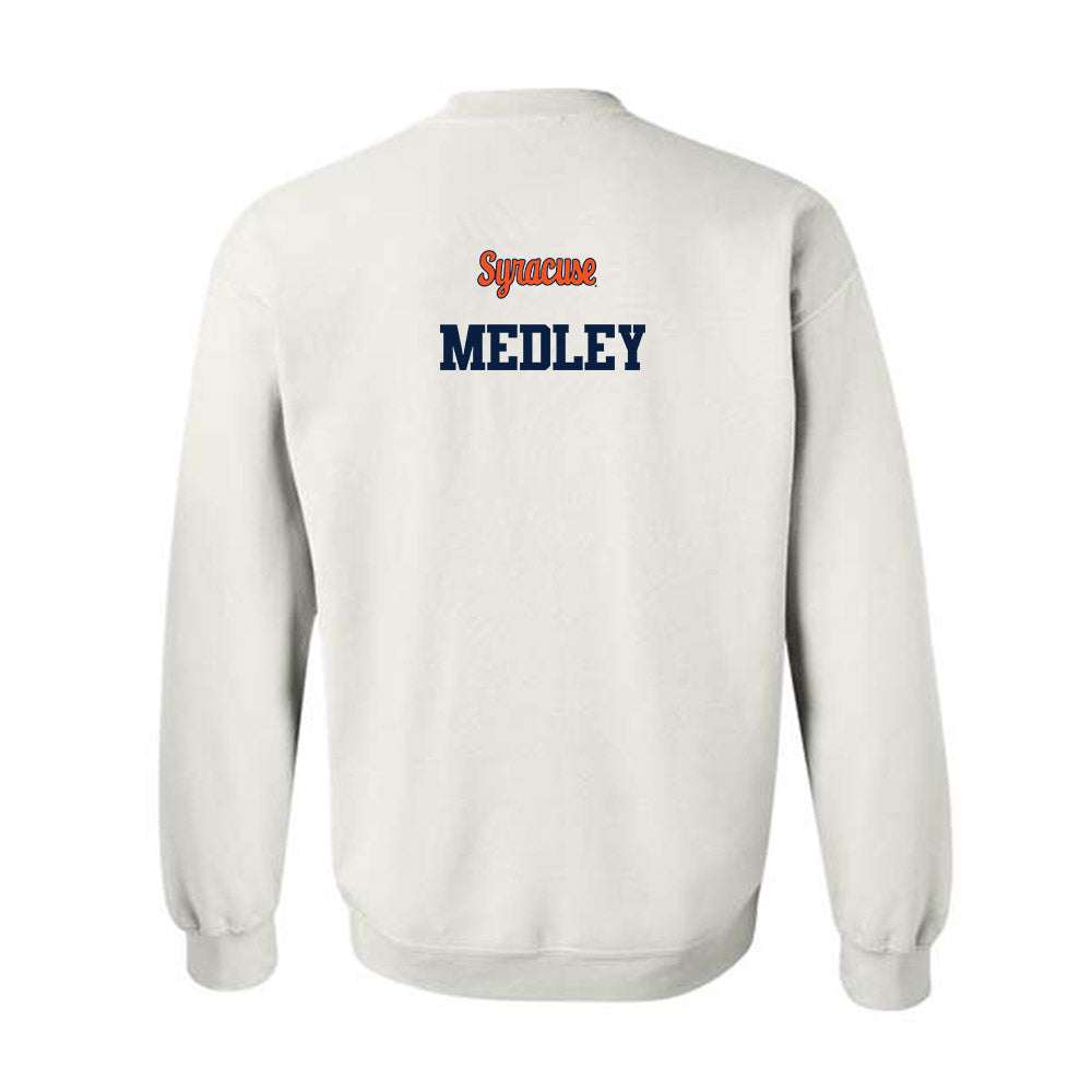 Syracuse - NCAA Football : Maurice Medley - Classic Shersey Crewneck Sweatshirt-1