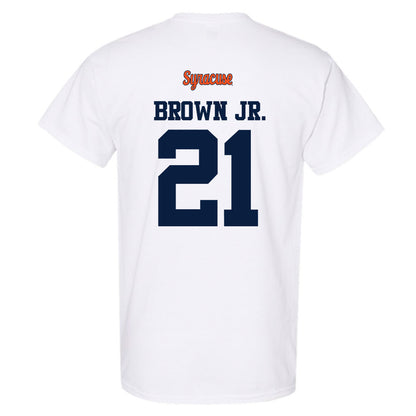 Syracuse - NCAA Football : Fran Brown Jr. - Classic Shersey T-Shirt-1
