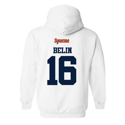 Syracuse - NCAA Football : Rich Belin - Classic Shersey Hooded Sweatshirt-1