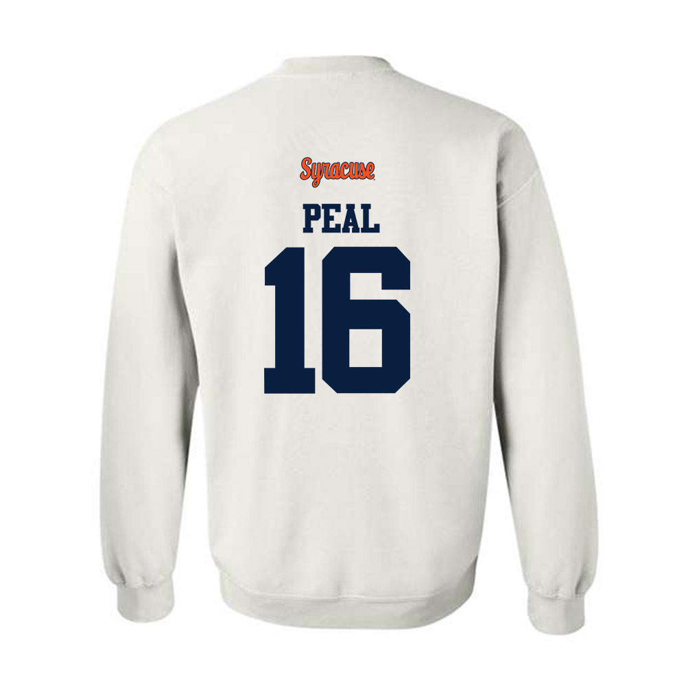 Syracuse - NCAA Football : Chris Peal - Classic Shersey Crewneck Sweatshirt-1