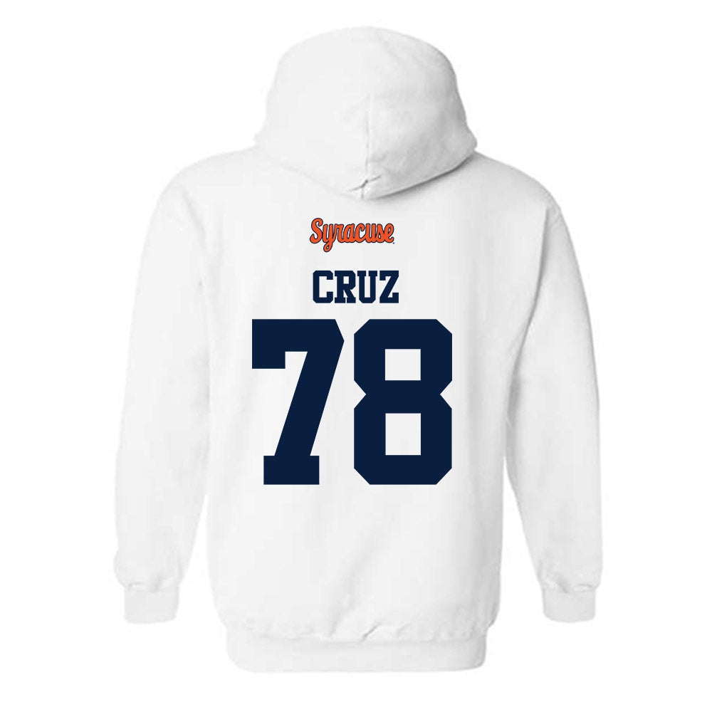 Syracuse - NCAA Football : Joseph Cruz - Classic Shersey Hooded Sweatshirt-1