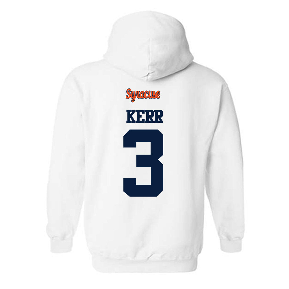 Syracuse - NCAA Football : Davien Kerr - Classic Shersey Hooded Sweatshirt-1