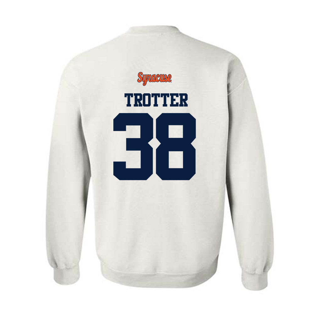 Syracuse - NCAA Football : James Trotter - Classic Shersey Crewneck Sweatshirt-1