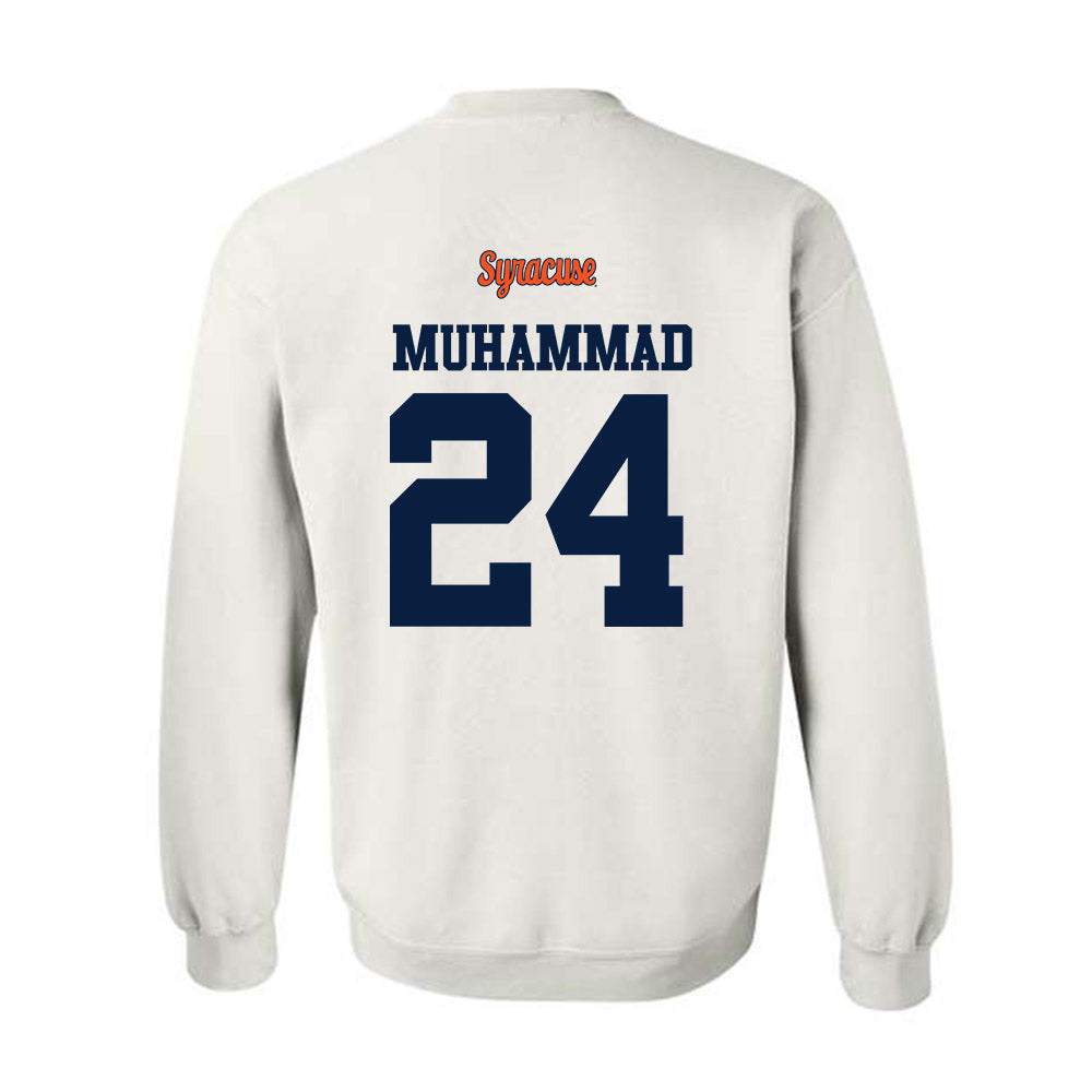 Syracuse - NCAA Football : Ibn-Wadu Muhammad - Classic Shersey Crewneck Sweatshirt-1