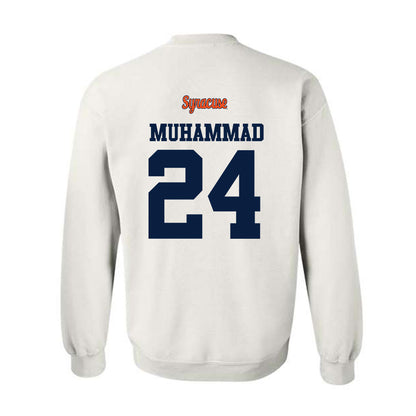 Syracuse - NCAA Football : Ibn-Wadu Muhammad - Classic Shersey Crewneck Sweatshirt-1