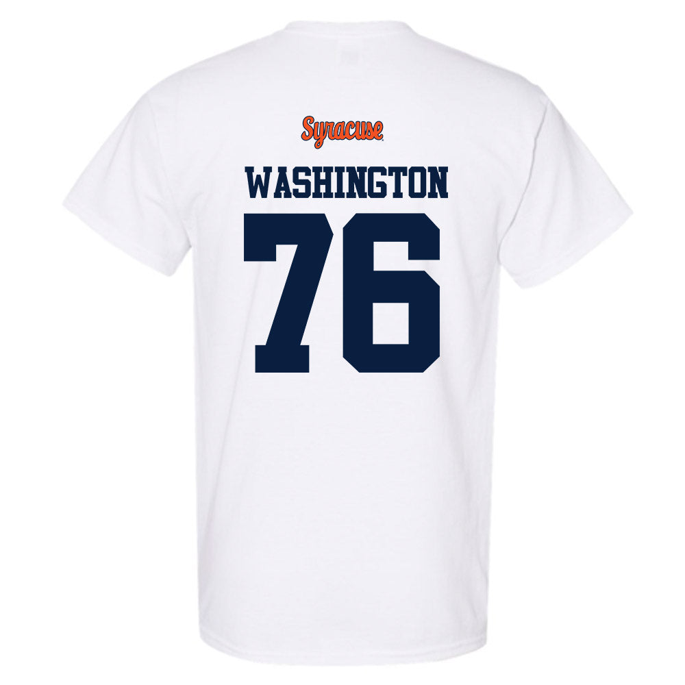 Syracuse - NCAA Football : Byron Washington - Classic Shersey T-Shirt-1
