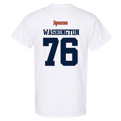 Syracuse - NCAA Football : Byron Washington - Classic Shersey T-Shirt-1