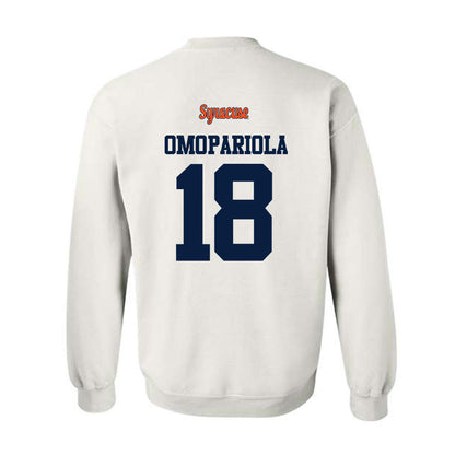 Syracuse - NCAA Football : Oluwademilade (David) Omopariola - Classic Shersey Crewneck Sweatshirt-1