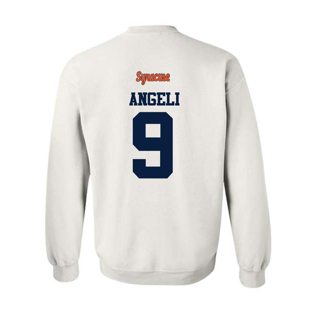 Syracuse - NCAA Football : Steve Angeli - Classic Shersey Crewneck Sweatshirt-1