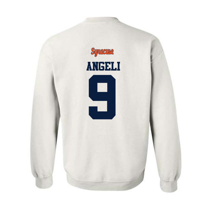 Syracuse - NCAA Football : Steve Angeli - Classic Shersey Crewneck Sweatshirt-1