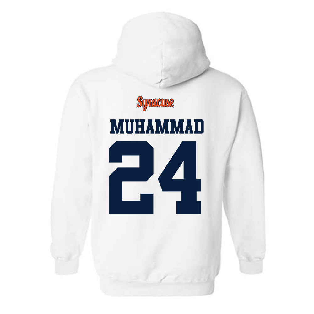 Syracuse - NCAA Football : Ibn-Wadu Muhammad - Classic Shersey Hooded Sweatshirt-1