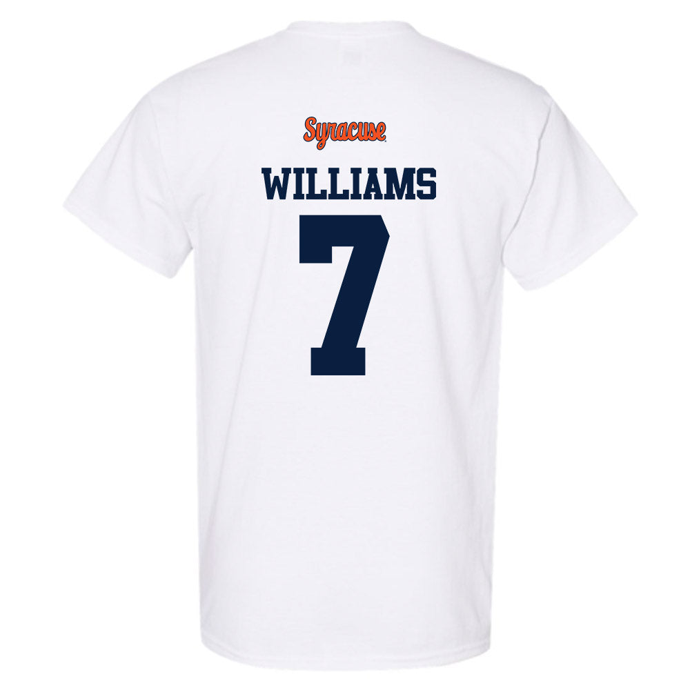 Syracuse - NCAA Football : Darien Williams - Classic Shersey T-Shirt-1