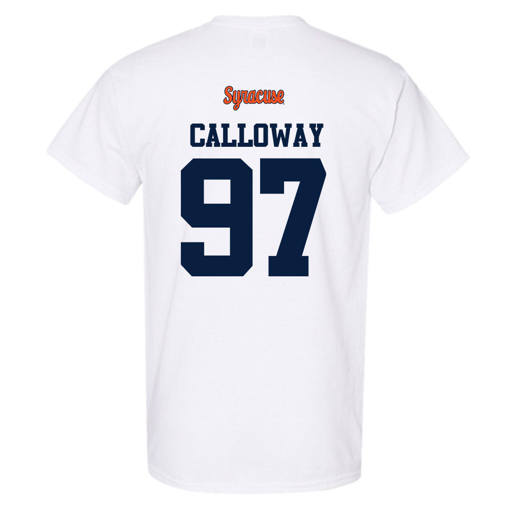 Syracuse - NCAA Football : Clark Calloway - Classic Shersey T-Shirt-1