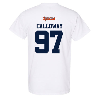 Syracuse - NCAA Football : Clark Calloway - Classic Shersey T-Shirt-1