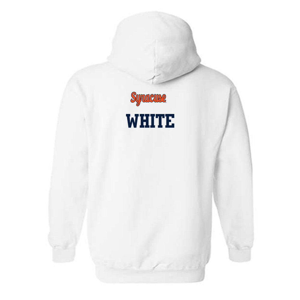 Syracuse - NCAA Football : Jojo White - Classic Shersey Hooded Sweatshirt-1