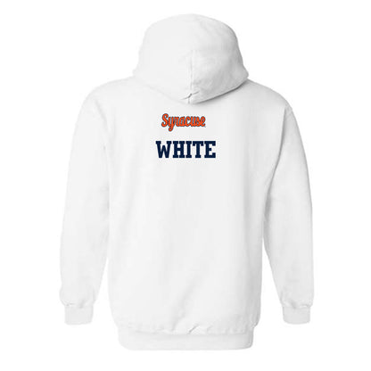 Syracuse - NCAA Football : Jojo White - Classic Shersey Hooded Sweatshirt-1