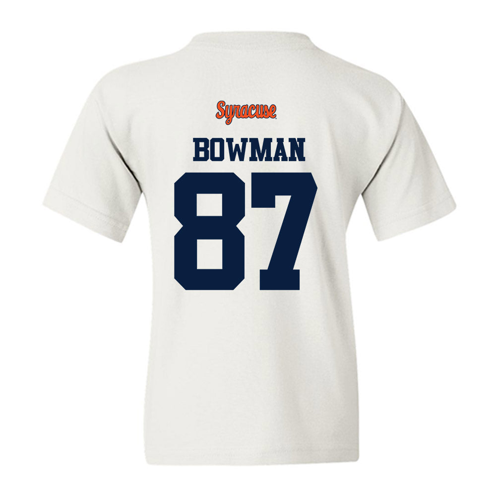 Syracuse - NCAA Football : Wyatt Bowman - Classic Shersey Youth T-Shirt-1