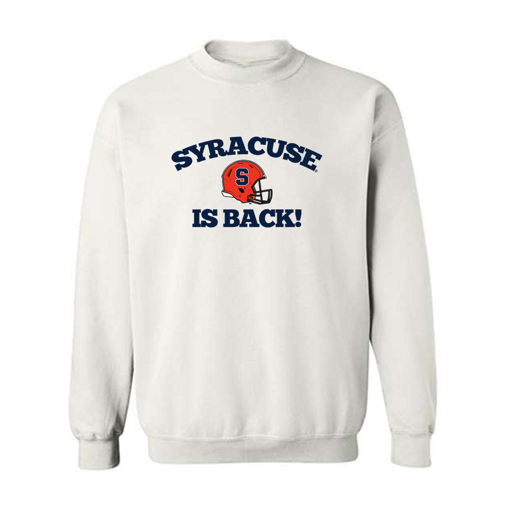Syracuse - NCAA Football : William Dudley - Classic Shersey Crewneck Sweatshirt-0