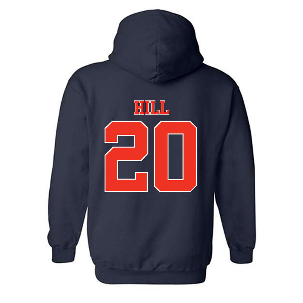 Syracuse - NCAA Football : Tylik Hill - Classic Shersey Hooded Sweatshirt-1