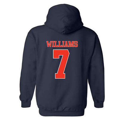 Syracuse - NCAA Football : Darien Williams - Classic Shersey Hooded Sweatshirt-1