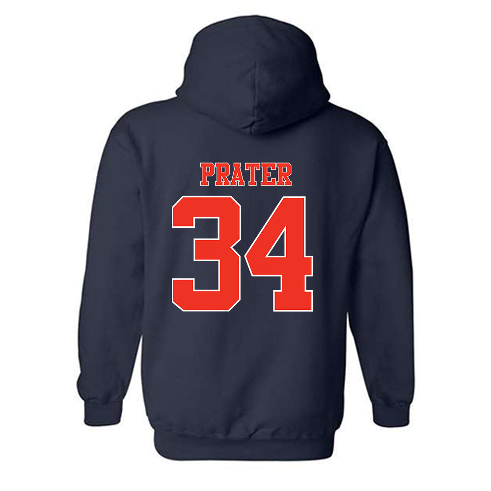 Syracuse - NCAA Football : Nate Prater - Classic Shersey Hooded Sweatshirt-1