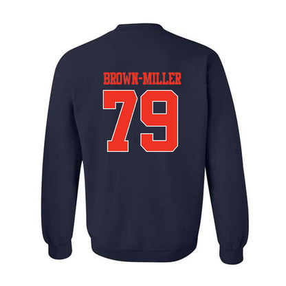 Syracuse - NCAA Football : Travis Brown-Miller - Classic Shersey Crewneck Sweatshirt-1