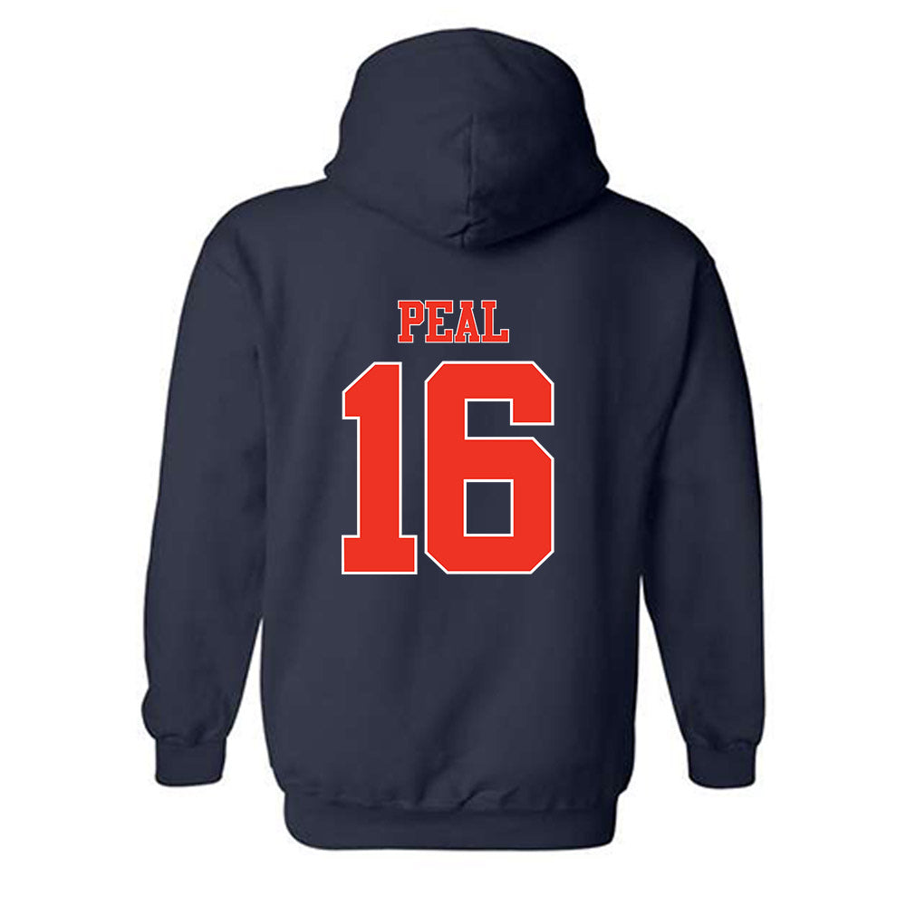 Syracuse - NCAA Football : Chris Peal - Classic Shersey Hooded Sweatshirt-1