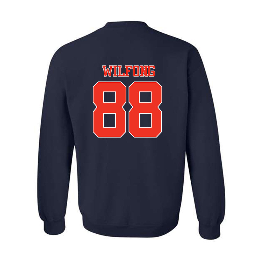 Syracuse - NCAA Football : Terrell Wilfong - Classic Shersey Crewneck Sweatshirt-1