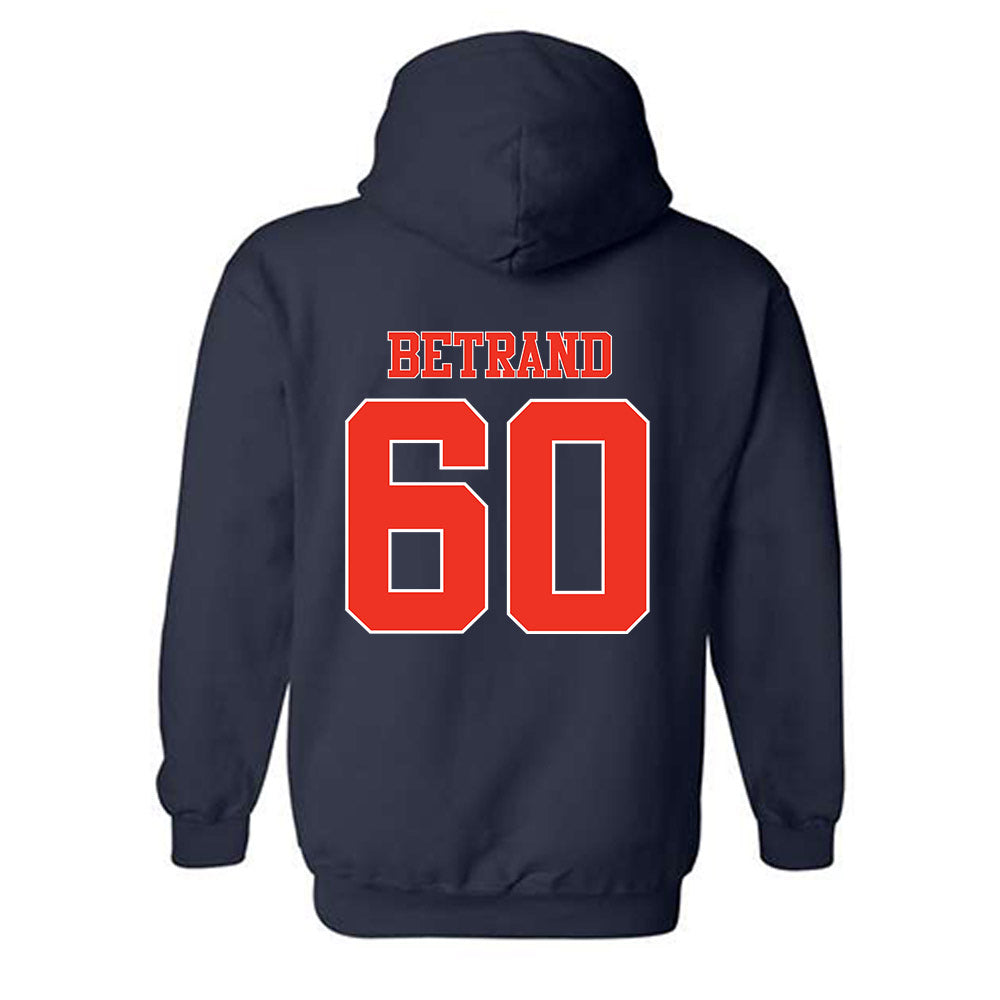 Syracuse - NCAA Football : Naquil Betrand - Classic Shersey Hooded Sweatshirt-1