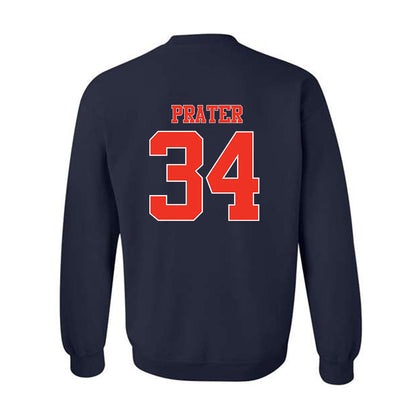 Syracuse - NCAA Football : Nate Prater - Classic Shersey Crewneck Sweatshirt-1