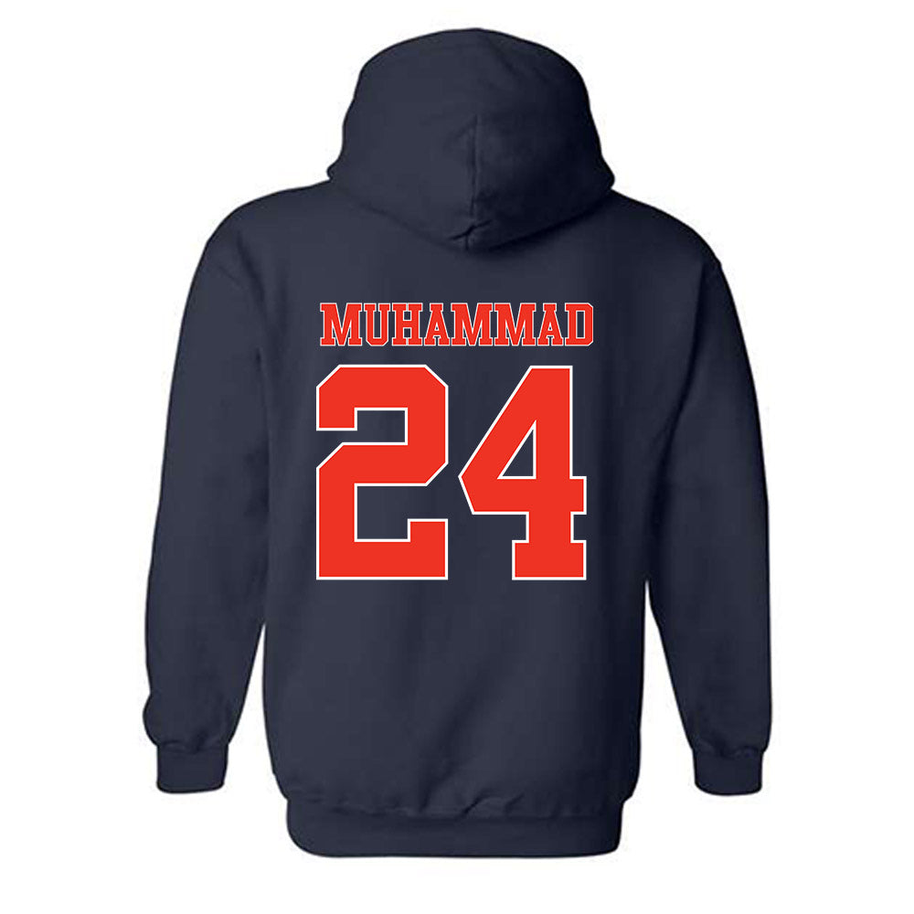 Syracuse - NCAA Football : Ibn-Wadu Muhammad - Classic Shersey Hooded Sweatshirt-1