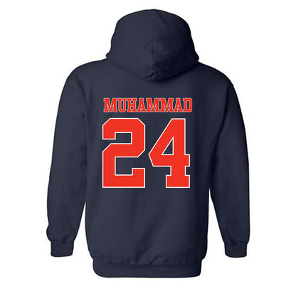 Syracuse - NCAA Football : Ibn-Wadu Muhammad - Classic Shersey Hooded Sweatshirt-1