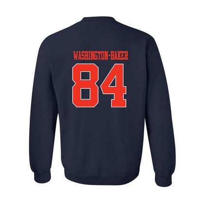 Syracuse - NCAA Football : Elijah Washington-Baker - Classic Shersey Crewneck Sweatshirt-1