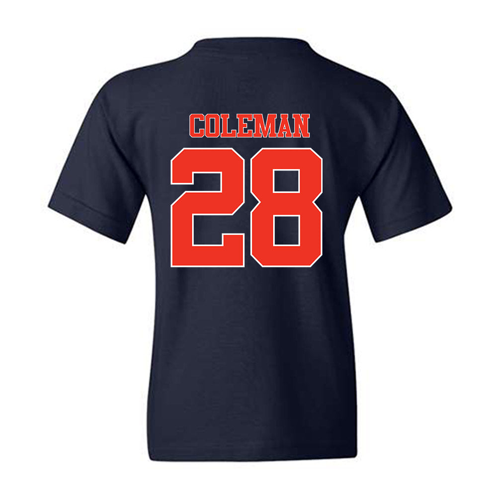 Syracuse - NCAA Football : Malachi Coleman - Classic Shersey Youth T-Shirt-1