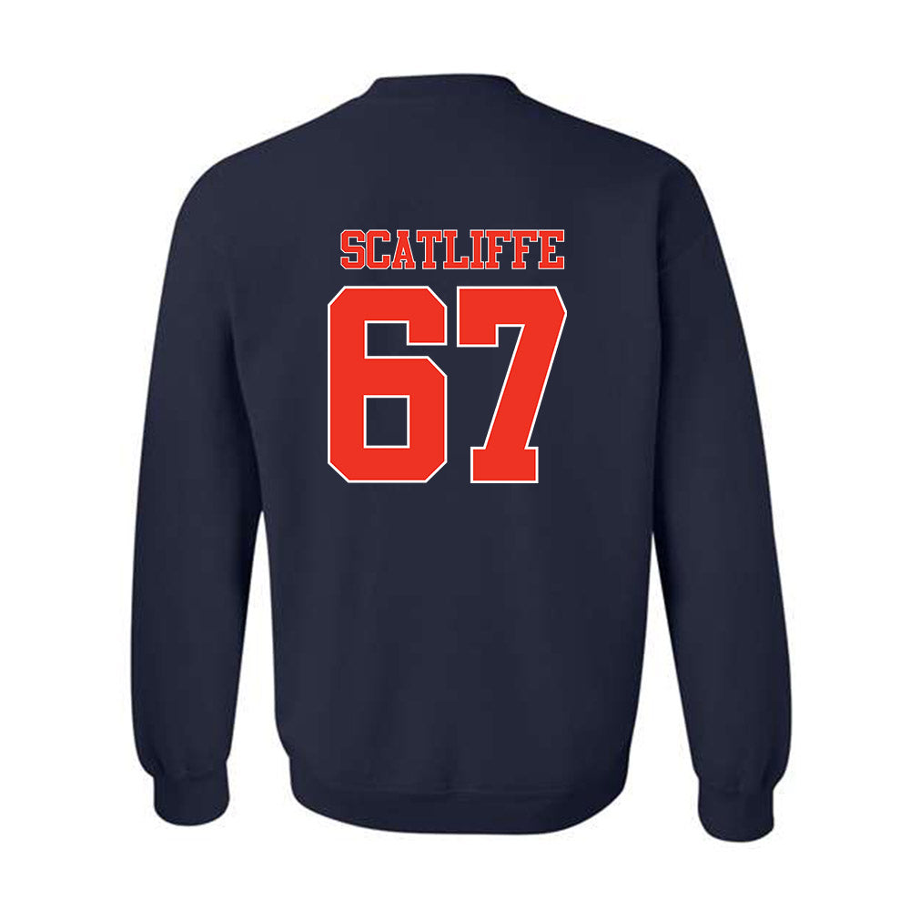 Syracuse - NCAA Football : D'Joni Scatliffe - Classic Shersey Crewneck Sweatshirt-1
