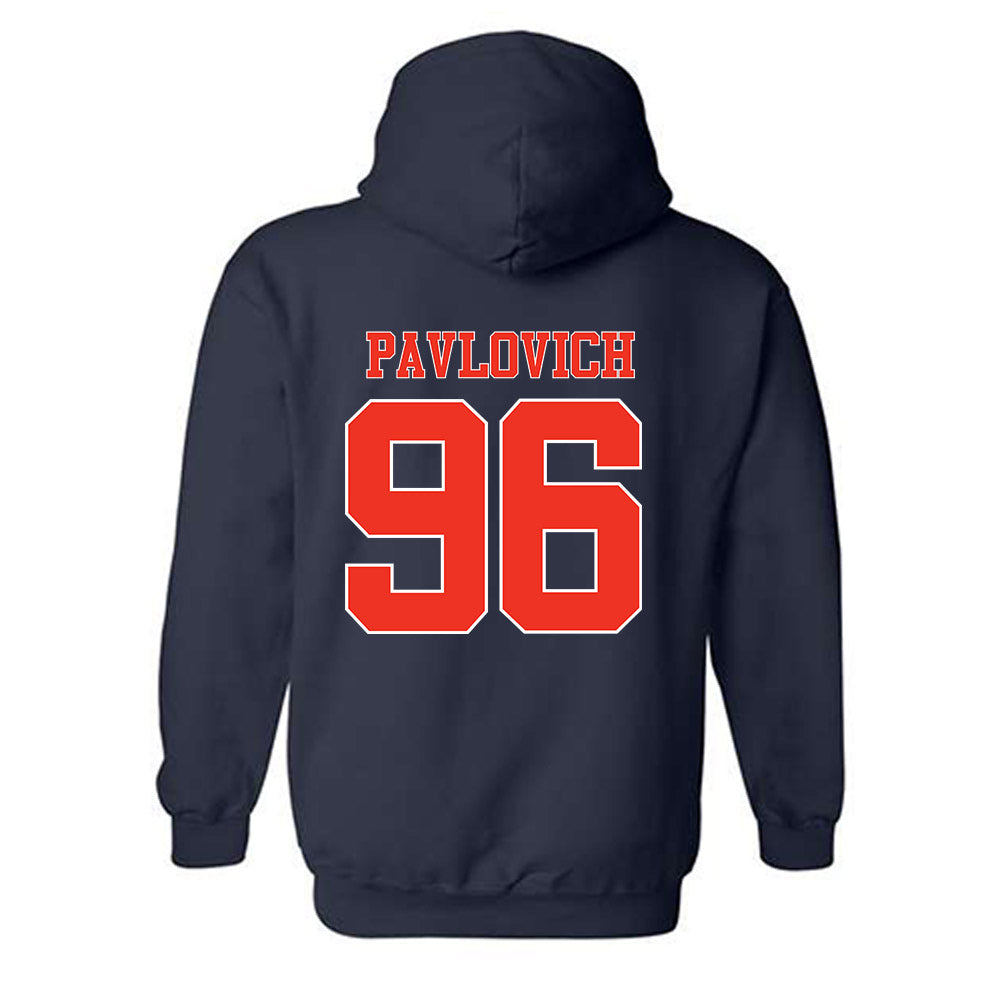 Syracuse - NCAA Football : Mateja Pavlovich - Classic Shersey Hooded Sweatshirt-1