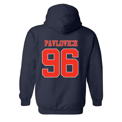 Syracuse - NCAA Football : Mateja Pavlovich - Classic Shersey Hooded Sweatshirt-1