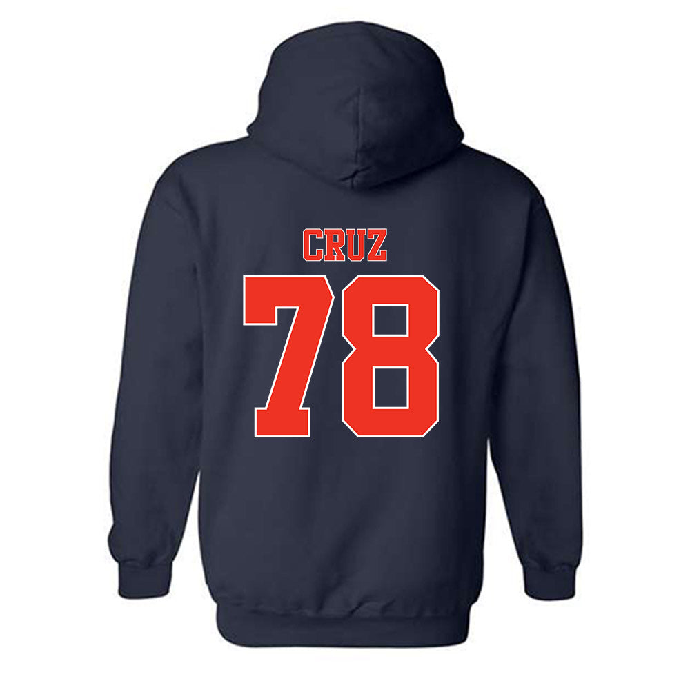 Syracuse - NCAA Football : Joe Cruz - Classic Shersey Hooded Sweatshirt-1