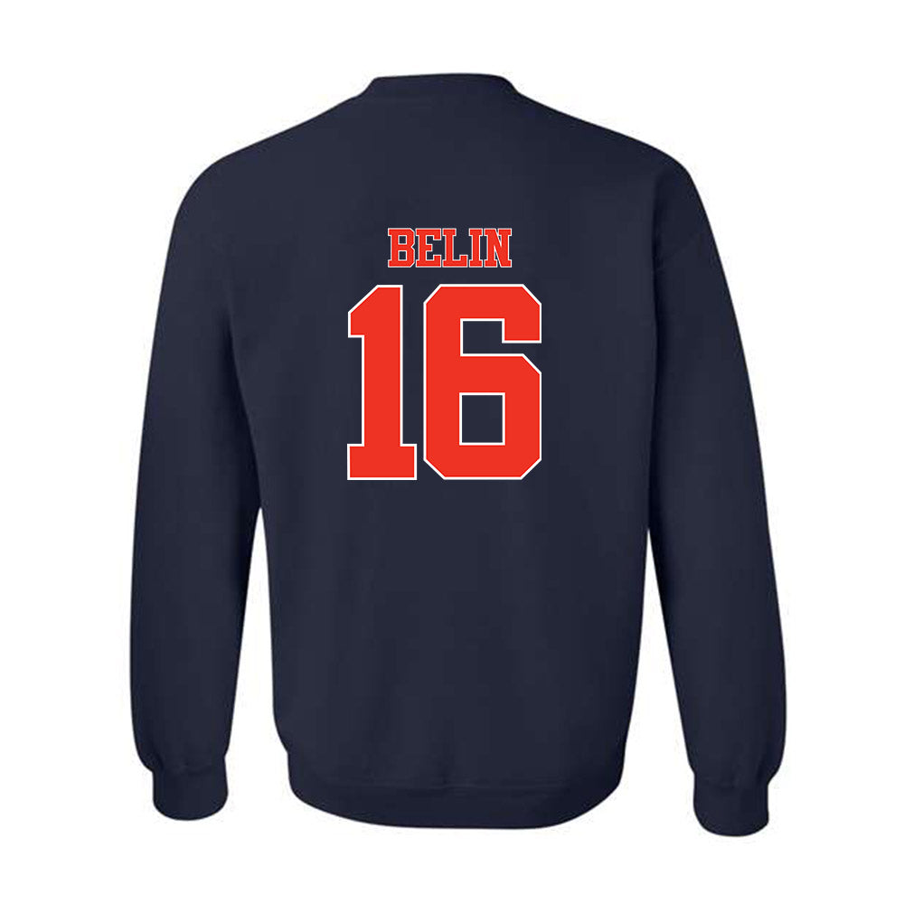 Syracuse - NCAA Football : Rich Belin - Classic Shersey Crewneck Sweatshirt-1