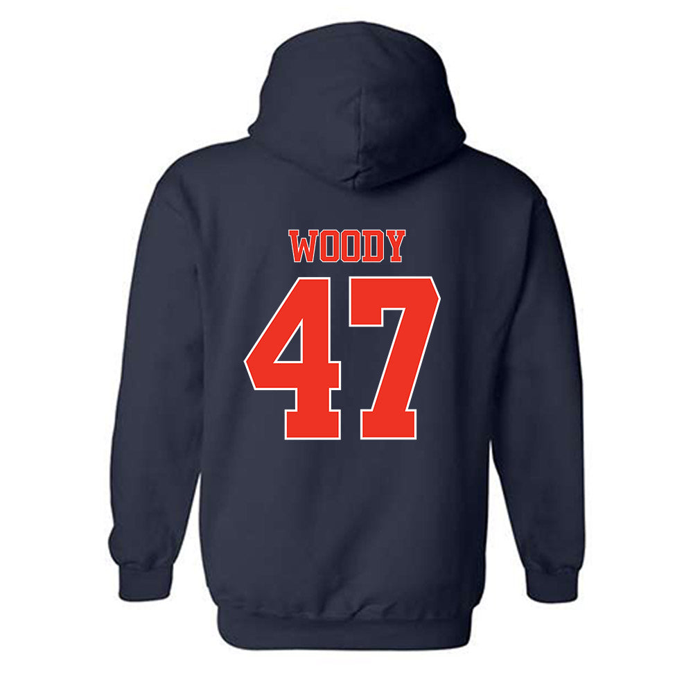 Syracuse - NCAA Football : Tripp Woody - Classic Shersey Hooded Sweatshirt-1
