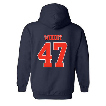 Syracuse - NCAA Football : Tripp Woody - Classic Shersey Hooded Sweatshirt-1