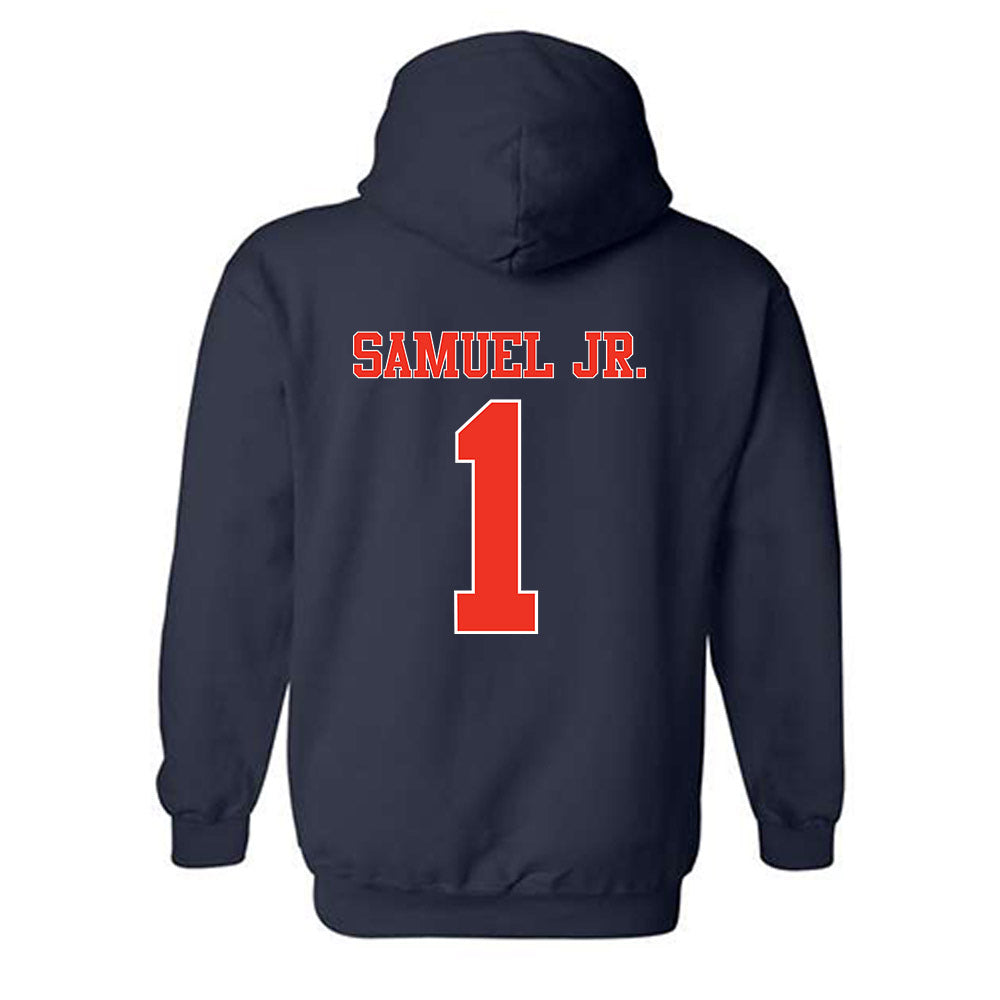 Syracuse - NCAA Football : Demetres Samuel Jr. - Classic Shersey Hooded Sweatshirt-1
