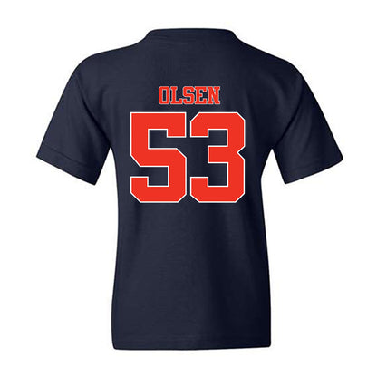 Syracuse - NCAA Football : Donald (Ted) Olsen - Classic Shersey Youth T-Shirt-1