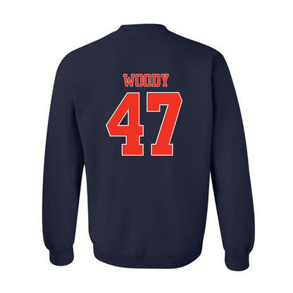 Syracuse - NCAA Football : Tripp Woody - Classic Shersey Crewneck Sweatshirt-1