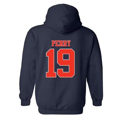 Syracuse - NCAA Football : Cornell Perry - Classic Shersey Hooded Sweatshirt-1