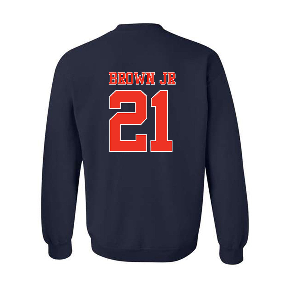 Syracuse - NCAA Football : Francis Brown Jr - Classic Shersey Crewneck Sweatshirt-1