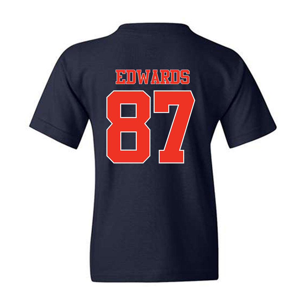 Syracuse - NCAA Football : Nate Edwards - Classic Shersey Youth T-Shirt-1