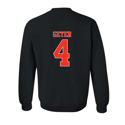 Syracuse - NCAA Football : Chase Geter - Classic Shersey Crewneck Sweatshirt-1
