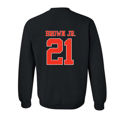 Syracuse - NCAA Football : Fran Brown Jr. - Classic Shersey Crewneck Sweatshirt-1